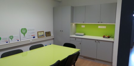 Pallér csarnok irodája